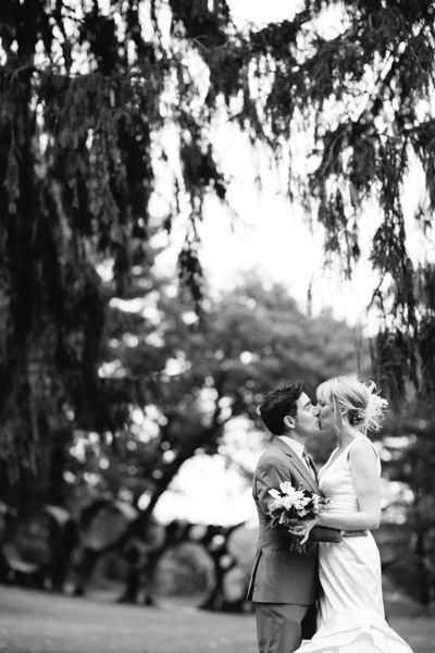 Shane Godfrey Photography, Boston Wedding Photography, deCordova Wedding, deCordova Wedding Photography, deCordova Museum Wedding, Fall New England Wedding, bride and groom, black and white wedding photography, first kiss